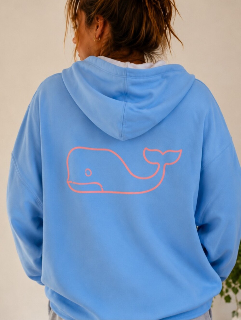 Vineyard Vines Blue Hooded Sweatshirt * NWT * Small - Picture 2 of 3